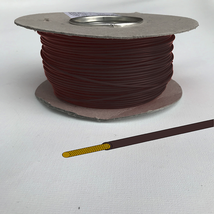 Automotive/Marine Cable Single Core - Black - 8.75amp (CAB.2BLK)